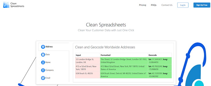 Clean Spreadsheets