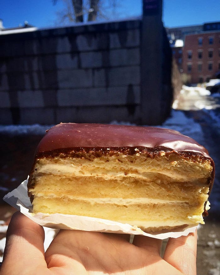 Boston Cream Pie. Foto: teamalmegard/instagram