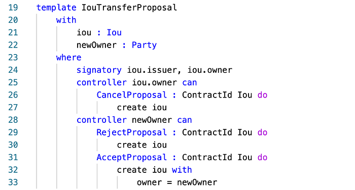 Exploring Proposal-Acceptance Workflow in DAML 2