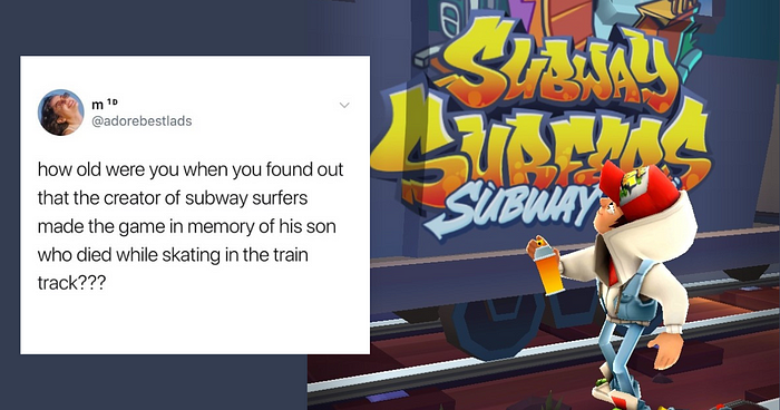 subway surfers tragic story myth