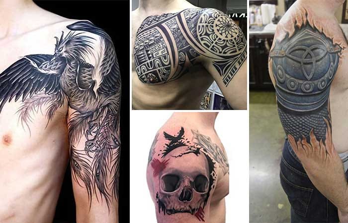 Men S Beautiful Shoulder Tattoos By Tattolover Medium