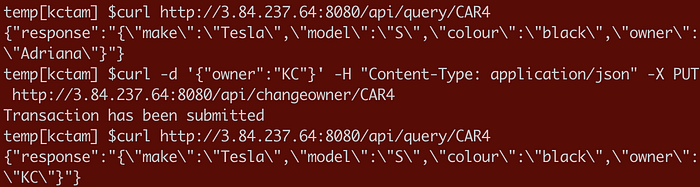 Using API Server for Hyperledger Fabric Network 12