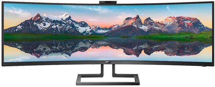 Philips Brilliance 499P9H 49″ SuperWide Curved Monitor