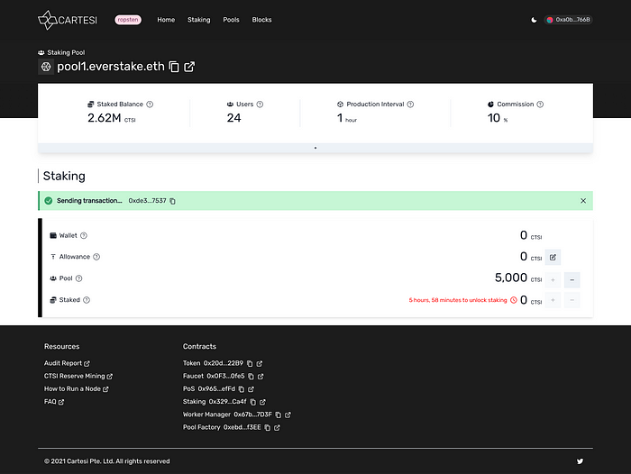 0*aN56brm727ZS7YBS Noether’s Staking Delegation Mainnet Beta is Now Live!