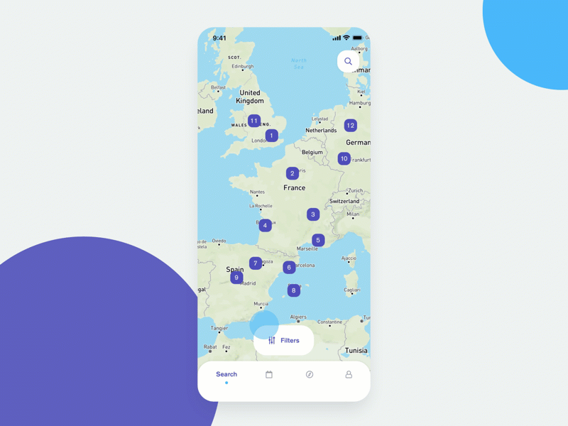 非实时交互:在交互之后,用户必须短暂地等待和观看运动行为。(Vitaly Rubtsov)