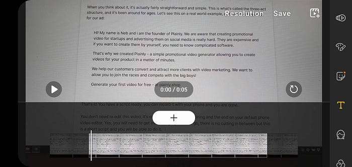 Default video editor