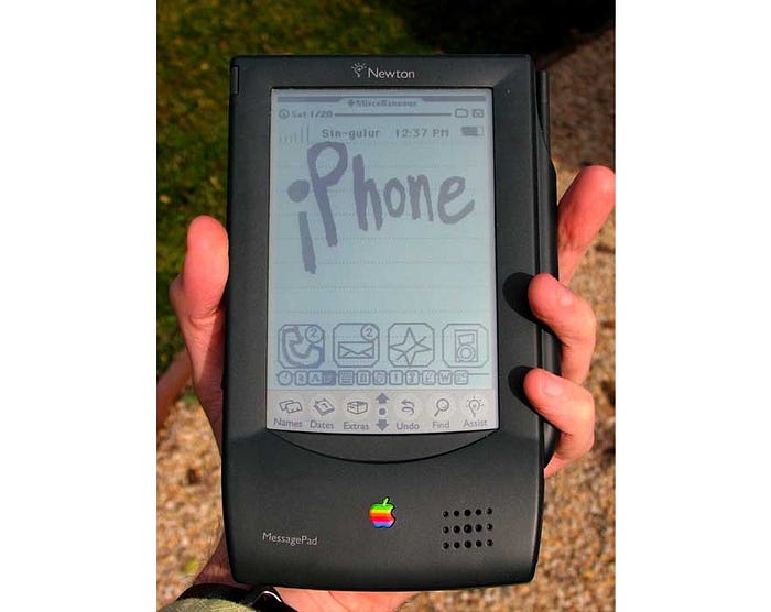 Apple newton почему потерпела неудачу