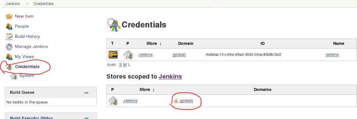Configure Jenkins Credentials