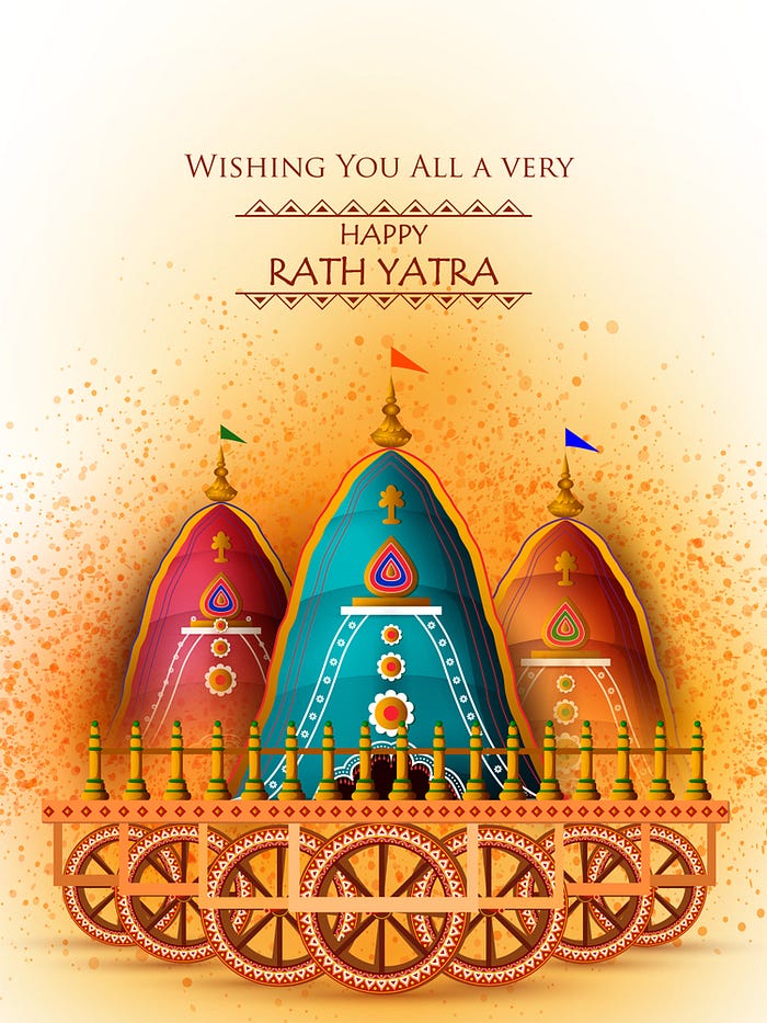 How many days is Jagannath Rath Yatra?