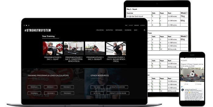 Strength System Online just got stronger with the introduction of 3 NEW  TRAINING PROGRAMS 💪🏻 ⁣⁣ | by Australian Strength Coach | Medium