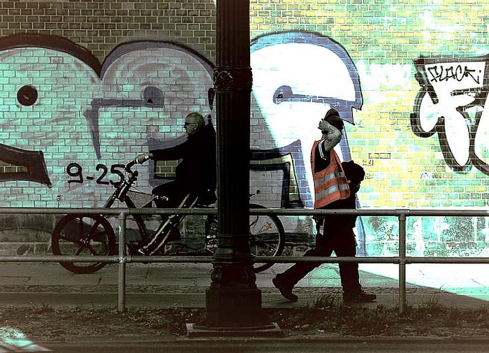 Under the Bridge in Yorckstrasse Berlin