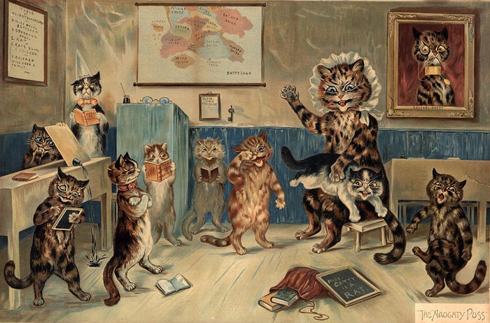 Louis Wain Paintings