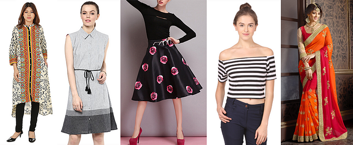 dress type for pear shaped body