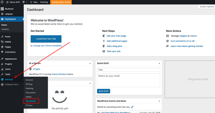 It will have the date in the URL, which you don’t want because it doesn’t look professional