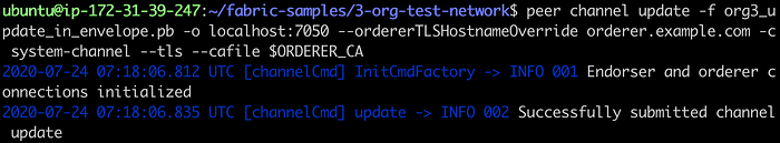 System Channel in Hyperledger Fabric 22