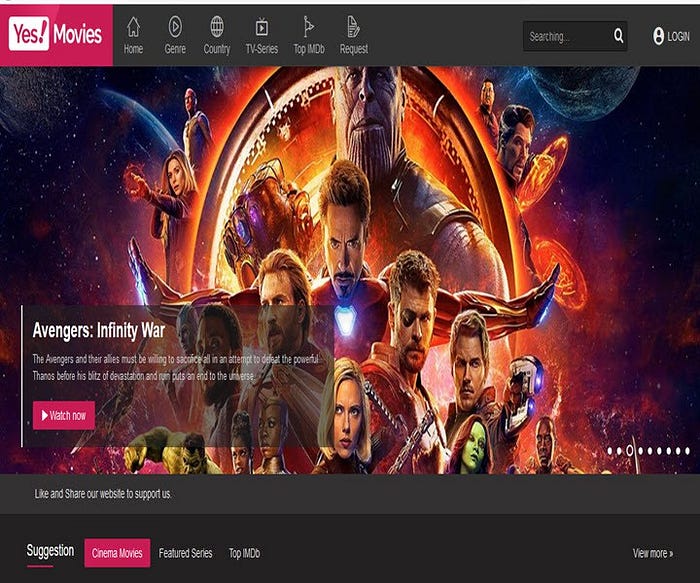 5 Websites To Watch Movies And Tv Series Online For Free By Nitesh Patel Medium
