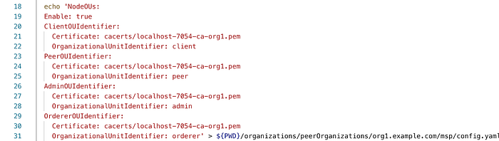 Typical Setups of Fabric CA Server 16