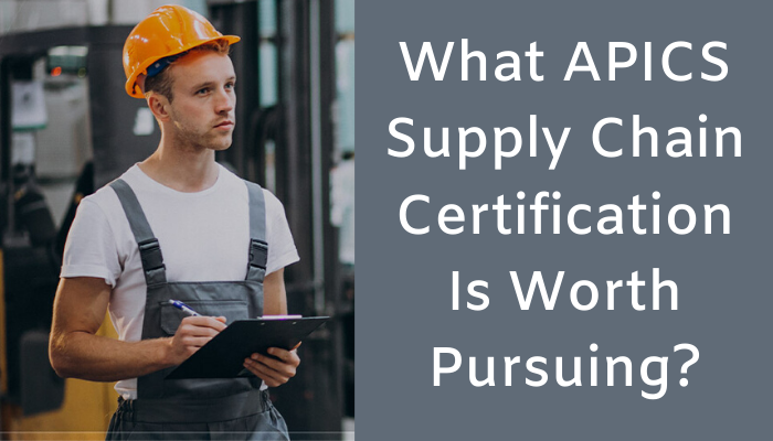 Do You Need An Apics Supply Chain Certification Meghna Arora Medium
