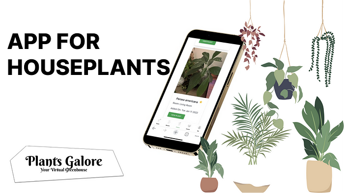 PlantsGalore: Plant App For Plant Fanatics