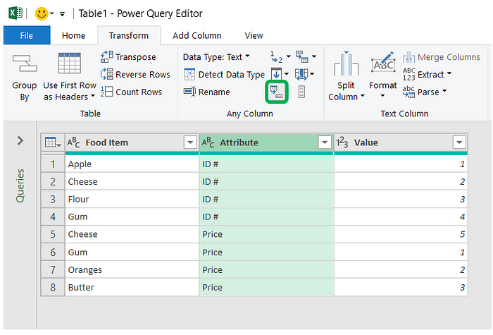 ExcelSpreadsheetsPowerQuery