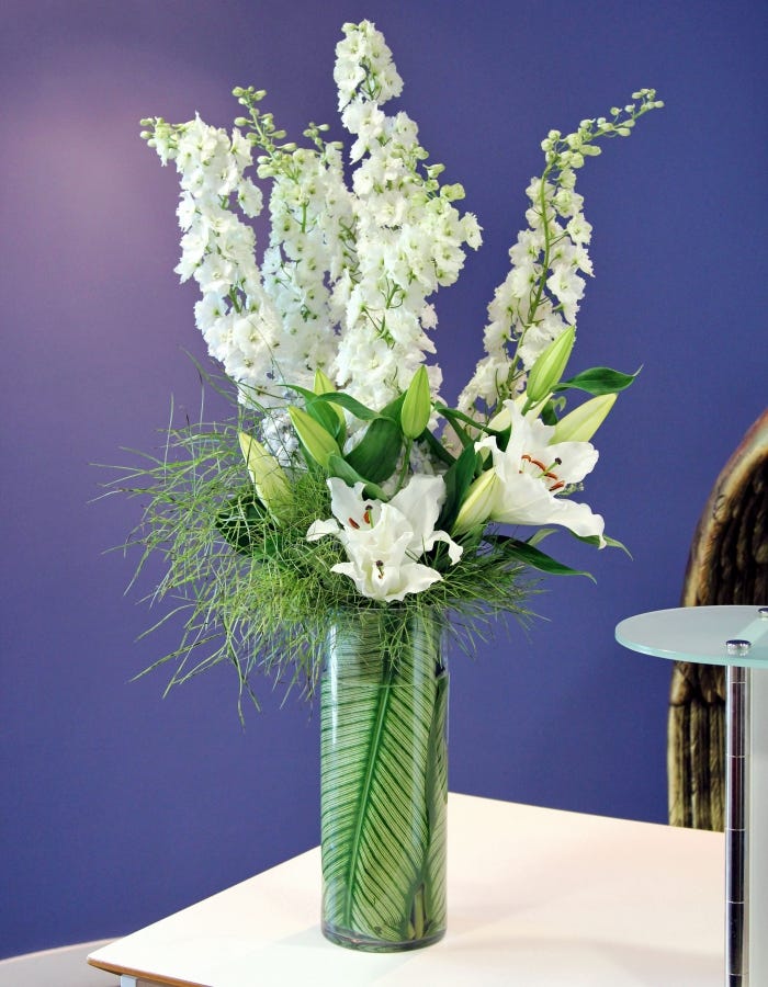 Beautiful Weekly Flowers For Your Front Desk Or Office