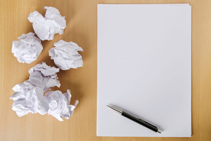 A Writing Page
