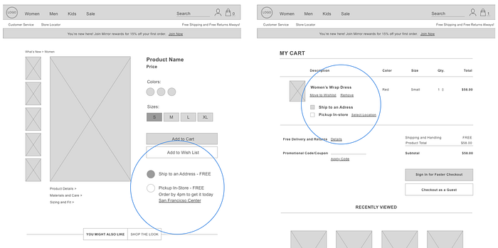 Retail Website Design. An experience design case study for the… | by ...