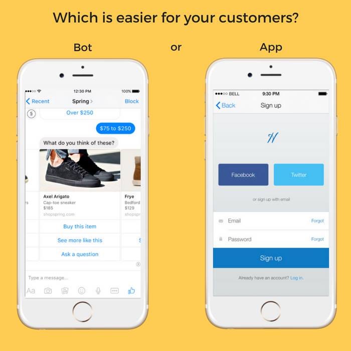 Why your business needs a chatbot, not an app | by Xaver Lehmann | Medium