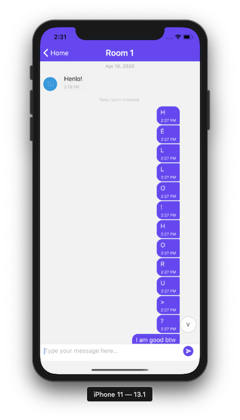 Chat app with React Native (part 4) - A guide to create Chat UI Screens  with react-native-gifted-chat by Aman Mittal