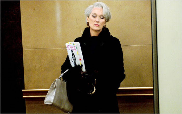 Script To Screen: “The Devil Wears Prada” | by Scott Myers | Go Into The  Story