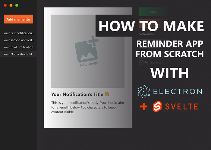 How to Make Your Very First Desktop App With Electron and Svelte