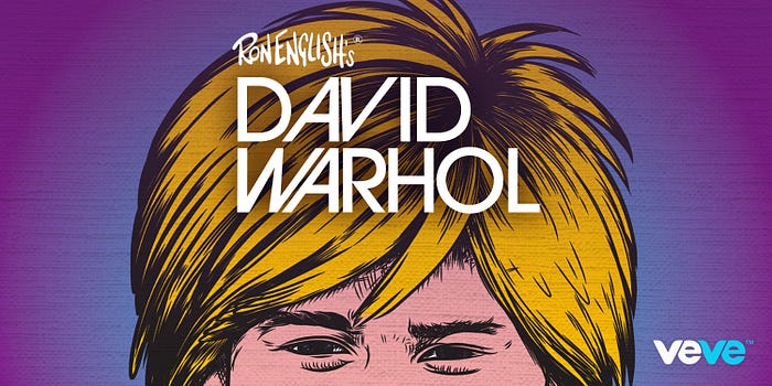 VeVe Artworks: Ron English — David Warhol 1