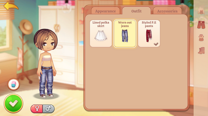 Cara Dress Up di Kawaii Island