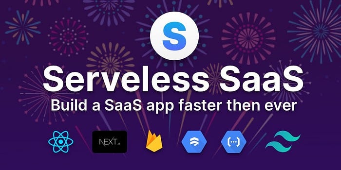 Serverless SaaS logo and slogan