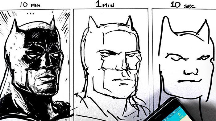 Desafio De La Velocidad Dibujos En 10 Minutos 1 Minuto Y 10 Segundos