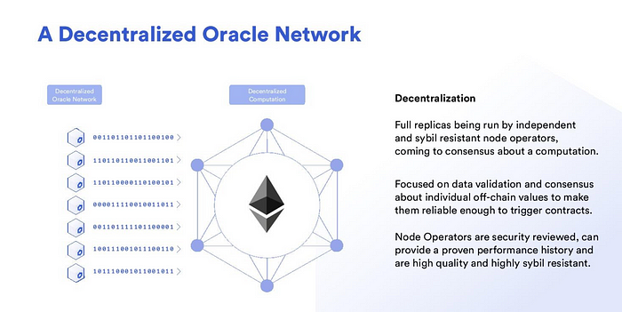 decentralised Oracles are the solution to the Oracle Problem.