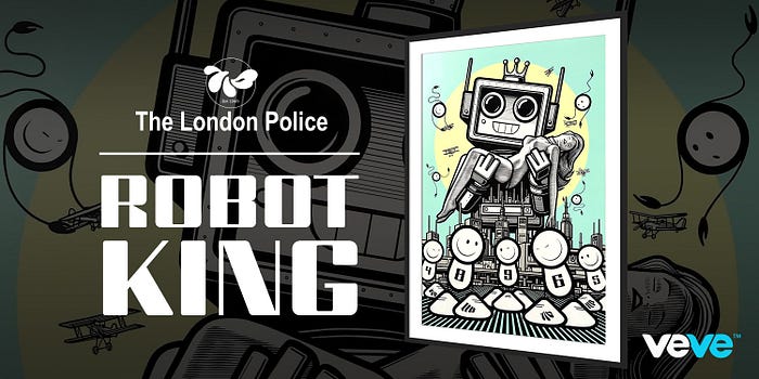 VeVe Artworks: The London Police — Robot King 1
