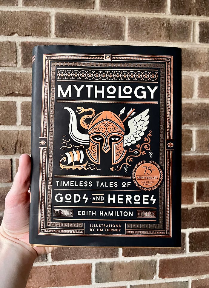 Books on Greek mythology 