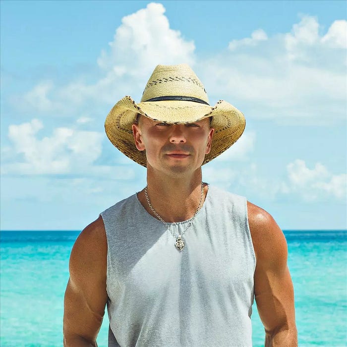 Kenny chesney style hot sale cowboy hat