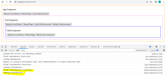 Angular: Reload/Refresh a Component or Entire Application & Reuse Logic  Across Multiple Components