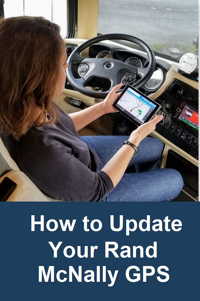 How to update Rand McNally GPS