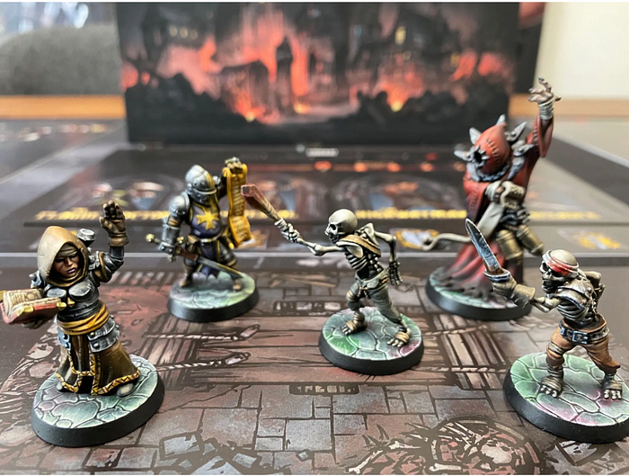 Image of a board game from Mythic Games.