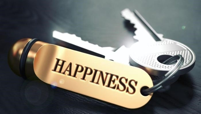happiness is key
