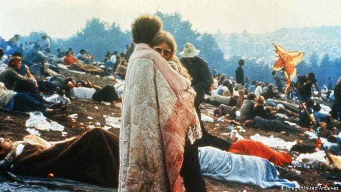 Woodstock, la leggenda del festival che ha cambiato la concezione ...