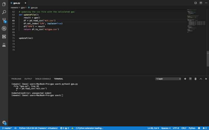 Fixing Python Indentation. Atimes or most times some of us face… | by ...