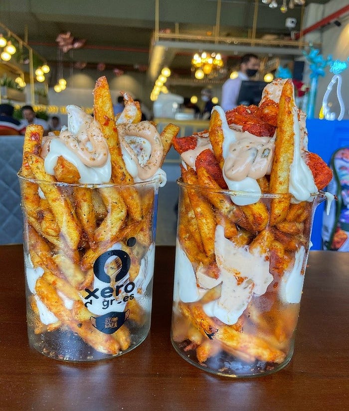 Xero Degrees — Saviour for Your Fries Cravings
