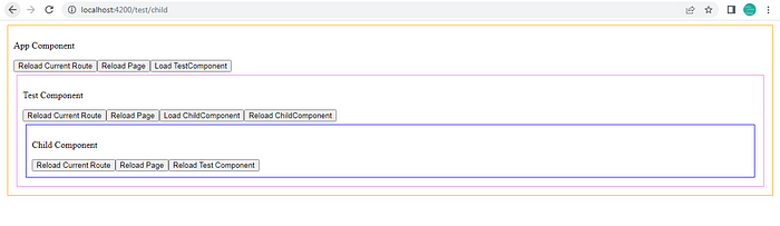 Angular: Reload/Refresh a Component or Entire Application & Reuse Logic  Across Multiple Components