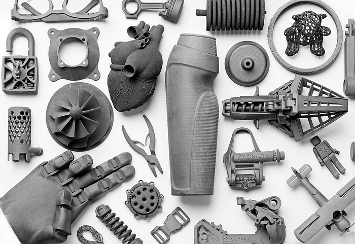 SLS Printed Parts