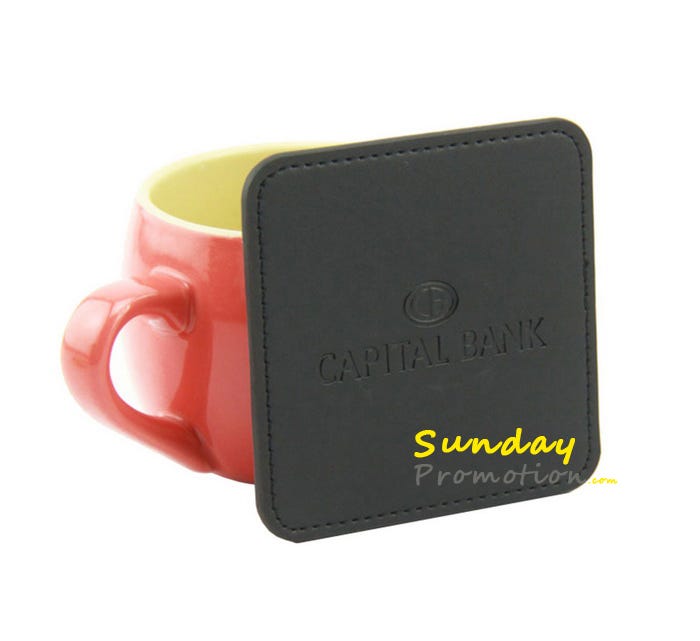Is A Custom Leather Coaster Good Personalized Gift Option For Promoting
