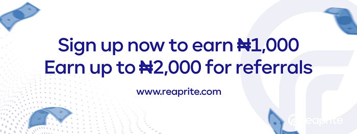 Reaprite saving app